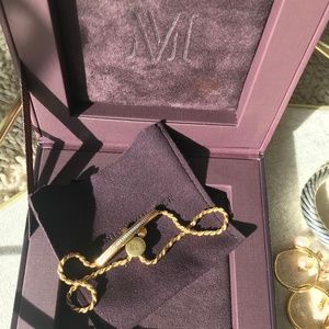 Monica Vinader Linear Diamond Chain Bracelet